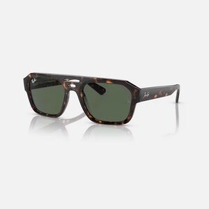 Ray-Ban Tortoise Sunglasses with Dark Green Lenses